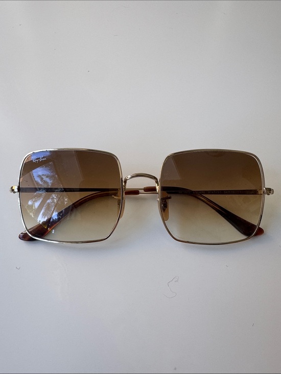 Ray-Ban Accessories - Ray-Ban Women’s Gold Frame Sunglasses with Brown Gradient Lenses